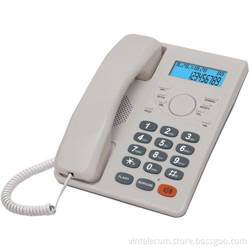 Fashion Caller ID telephone for office corded home telephone
